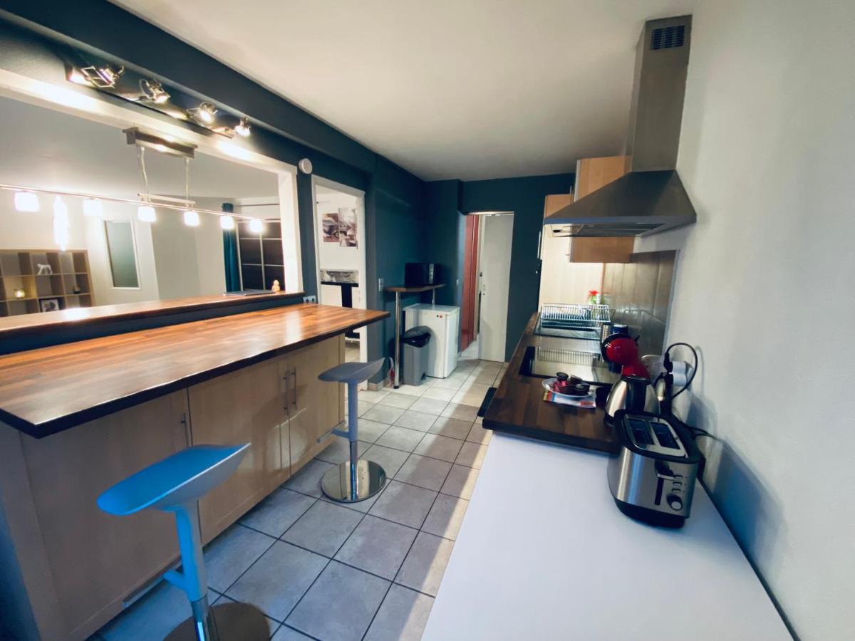 Parking & 100M2 En Plein Centre Ville Leilighet Reims Eksteriør bilde